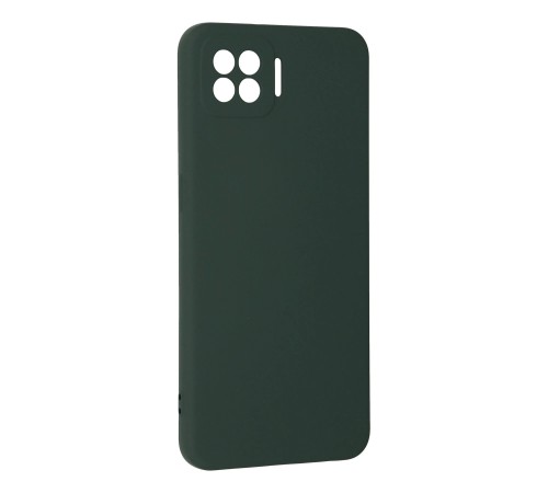 Oppo A73 Kılıf Nano içi Kadife Silikon - Koyu Yeşil Oppo A73 Kılıf Nano içi Kadife Silikon - Koyu Yeşil