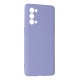 Oppo Reno 5 Pro Kılıf Nano içi Kadife Silikon - Lila
