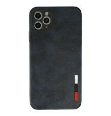iPhone 11 Pro Kılıf Loop Deri Silikon - Lacivert
