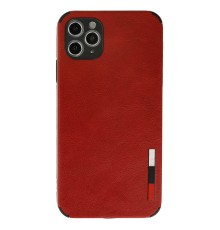 iPhone 11 Pro Kılıf Loop Deri Silikon - Kırmızı