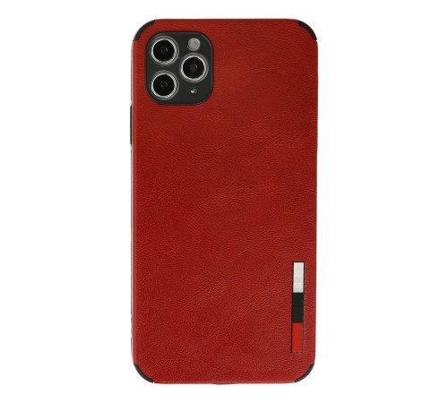 iPhone 11 Pro Kılıf Loop Deri Silikon - Kırmızı iPhone 11 Pro Kılıf Loop Deri Silikon - Kırmızı