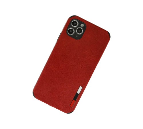 iPhone 11 Pro Kılıf Loop Deri Silikon - Kırmızı iPhone 11 Pro Kılıf Loop Deri Silikon - Kırmızı