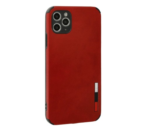 iPhone 11 Pro Kılıf Loop Deri Silikon - Kırmızı iPhone 11 Pro Kılıf Loop Deri Silikon - Kırmızı