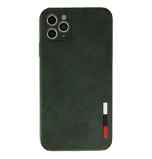 iPhone 11 Pro Kılıf Loop Deri Silikon - Yeşil