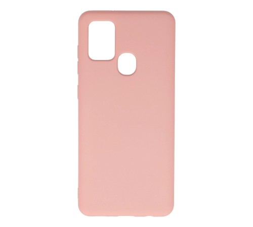 Samsung Galaxy A21S Kılıf Nano içi Kadife Silikon - Pudra Samsung Galaxy A21S Kılıf Nano içi Kadife Silikon - Pudra