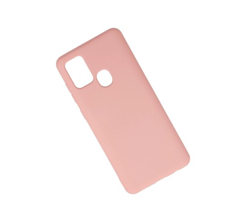 Samsung Galaxy A21S Kılıf Nano içi Kadife Silikon - Pudra Samsung Galaxy A21S Kılıf Nano içi Kadife Silikon - Pudra