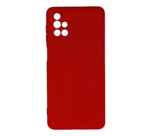 Samsung Galaxy M51 Kılıf Nano içi Kadife Silikon - Kırmızı Samsung Galaxy M51 Kılıf Nano içi Kadife Silikon - Kırmızı