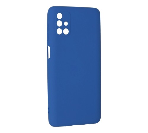 Samsung Galaxy M51 Kılıf Nano içi Kadife Silikon - Mavi Samsung Galaxy M51 Kılıf Nano içi Kadife Silikon - Mavi