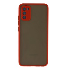 Samsung Galaxy A02S Kılıf Montreal Silikon Kapak - Kırmızı