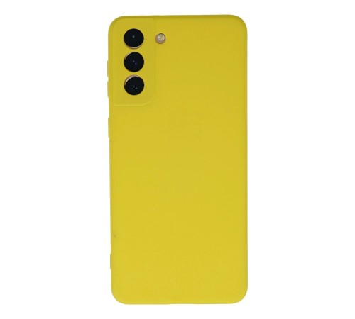 Samsung Galaxy S21 Plus Kılıf Nano içi Kadife Silikon - Sarı Samsung Galaxy S21 Plus Kılıf Nano içi Kadife Silikon - Sarı