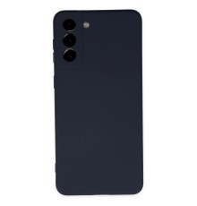 Samsung Galaxy S21 Plus Kılıf Nano içi Kadife Silikon - Lacivert