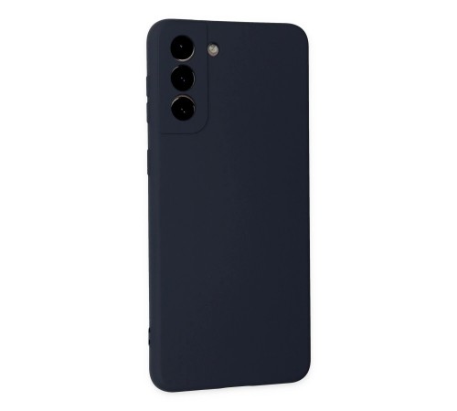 Samsung Galaxy S21 Plus Kılıf Nano içi Kadife Silikon - Lacivert Samsung Galaxy S21 Plus Kılıf Nano içi Kadife Silikon - Lacivert