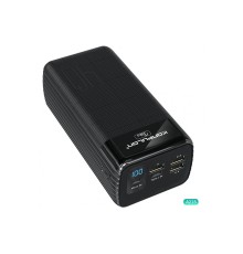 Konfulon A21S Led Işıklı Powerbank 40.000 mAh - Siyah