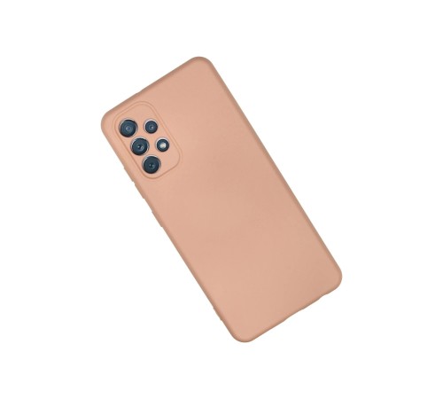Samsung Galaxy A32 Kılıf Nano içi Kadife Silikon - Pudra Samsung Galaxy A32 Kılıf Nano içi Kadife Silikon - Pudra