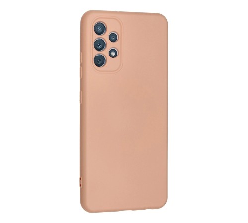 Samsung Galaxy A32 Kılıf Nano içi Kadife Silikon - Pudra Samsung Galaxy A32 Kılıf Nano içi Kadife Silikon - Pudra