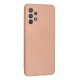 Samsung Galaxy A32 Kılıf Nano içi Kadife Silikon - Pudra