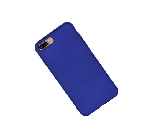 iPhone 7 Plus Kılıf Nano içi Kadife Silikon - Lacivert iPhone 7 Plus Kılıf Nano içi Kadife Silikon - Lacivert