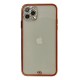 iPhone 11 Pro Kılıf Liva Taşlı Silikon - Kırmızı