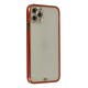 iPhone 11 Pro Kılıf Liva Taşlı Silikon - Kırmızı