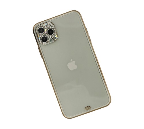 iPhone 11 Pro Kılıf Liva Taşlı Silikon - Beyaz iPhone 11 Pro Kılıf Liva Taşlı Silikon - Beyaz