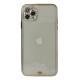 iPhone 11 Pro Kılıf Liva Taşlı Silikon - Mor
