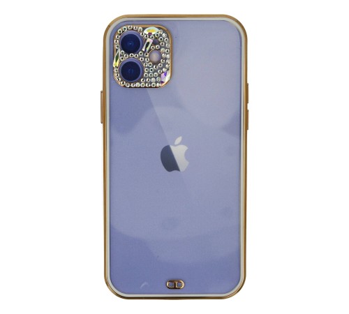 iPhone 12 Kılıf Liva Taşlı Silikon - Beyaz iPhone 12 Kılıf Liva Taşlı Silikon - Beyaz