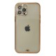 iPhone 12 Pro Max Kılıf Liva Taşlı Silikon - Pembe