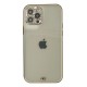 iPhone 12 Pro Max Kılıf Liva Taşlı Silikon - Beyaz