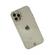 iPhone 12 Pro Max Kılıf Liva Taşlı Silikon - Beyaz
