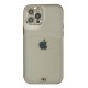 iPhone 12 Pro Max Kılıf Liva Taşlı Silikon - Mor