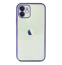 iPhone 11 Kılıf Razer Lensli Silikon - Mor