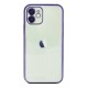 iPhone 11 Kılıf Razer Lensli Silikon - Mor