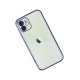 iPhone 11 Kılıf Razer Lensli Silikon - Mor