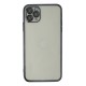 iPhone 11 Pro Kılıf Razer Lensli Silikon - Siyah