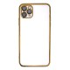 iPhone 11 Pro Kılıf Razer Lensli Silikon - Gold