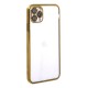 iPhone 11 Pro Kılıf Razer Lensli Silikon - Gold