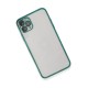 iPhone 11 Pro Kılıf Razer Lensli Silikon - Yeşil