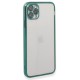 iPhone 11 Pro Kılıf Razer Lensli Silikon - Yeşil