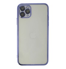 iPhone 11 Pro Kılıf Razer Lensli Silikon - Mor
