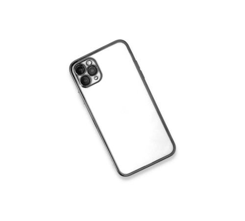iPhone 11 Pro Kılıf Razer Lensli Silikon - Gümüş iPhone 11 Pro Kılıf Razer Lensli Silikon - Gümüş