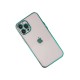 iPhone 12 Pro Kılıf Razer Lensli Silikon - Yeşil