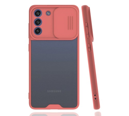 Samsung Galaxy S21 FE Kılıf Platin Kamera Koruma Silikon - Pembe Samsung Galaxy S21 FE Kılıf Platin Kamera Koruma Silikon - Pembe