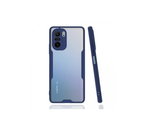 Xiaomi Poco F3 Kılıf Platin Silikon - Lacivert Xiaomi Poco F3 Kılıf Platin Silikon - Lacivert