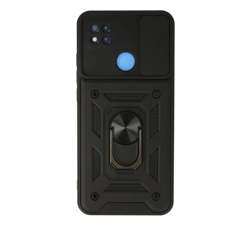 Xiaomi Redmi 9C Kılıf Pars Lens Yüzüklü Silikon - Siyah Xiaomi Redmi 9C Kılıf Pars Lens Yüzüklü Silikon - Siyah