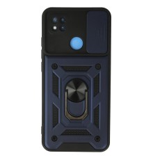 Xiaomi Redmi 9C Kılıf Pars Lens Yüzüklü Silikon - Lacivert