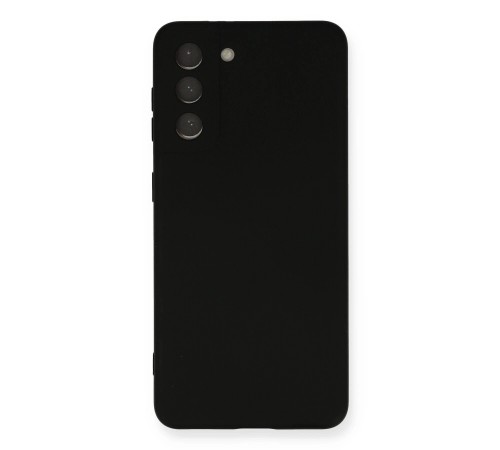 Samsung Galaxy S21 FE Kılıf Nano içi Kadife Silikon - Siyah Samsung Galaxy S21 FE Kılıf Nano içi Kadife Silikon - Siyah