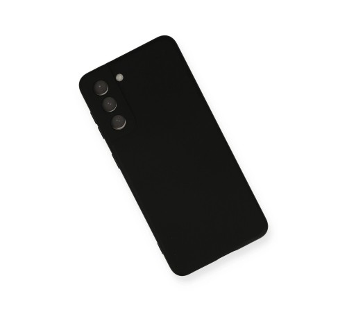 Samsung Galaxy S21 FE Kılıf Nano içi Kadife Silikon - Siyah Samsung Galaxy S21 FE Kılıf Nano içi Kadife Silikon - Siyah