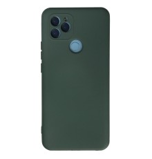 General Mobile GM 21 Kılıf Nano içi Kadife Silikon - Koyu Yeşil