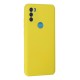 General Mobile GM 21 Plus Kılıf Nano içi Kadife Silikon - Sarı