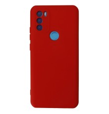 General Mobile GM 21 Plus Kılıf Nano içi Kadife Silikon - Kırmızı